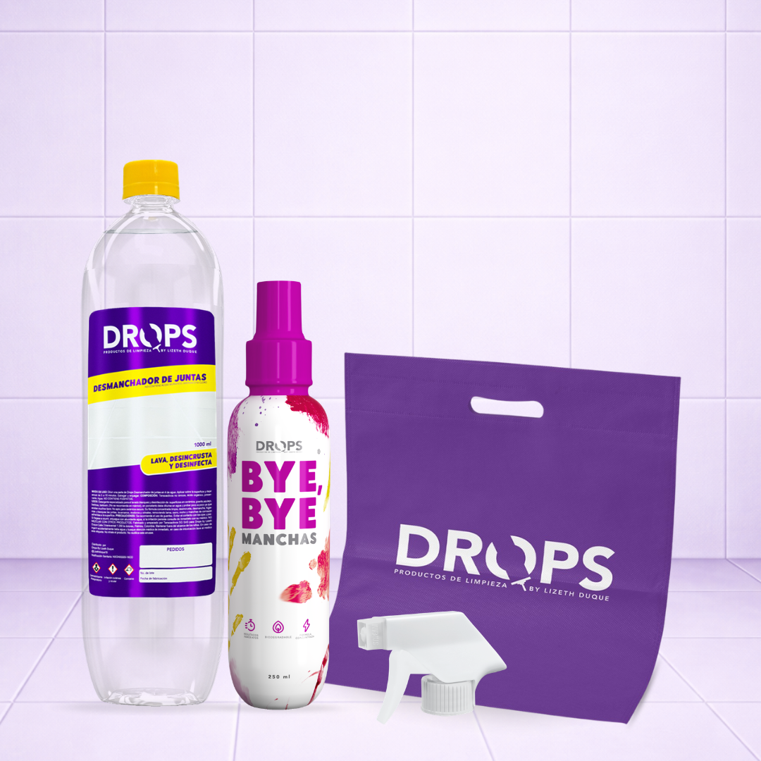 Limpiajuntas + ByeBye Manchas + Bolsa de regalo