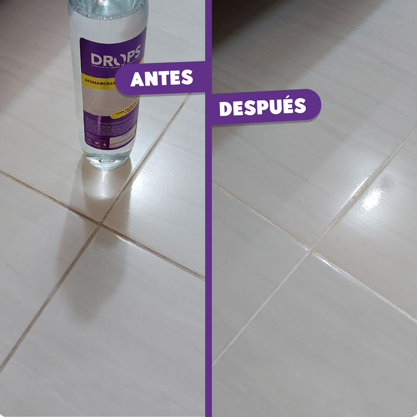 Kit de limpieza: Cepillo limpia juntas + 3 limpia juntas 1000ml