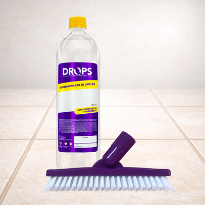 Kit: Desmanchador de Juntas + Cepillo Limpia Juntas