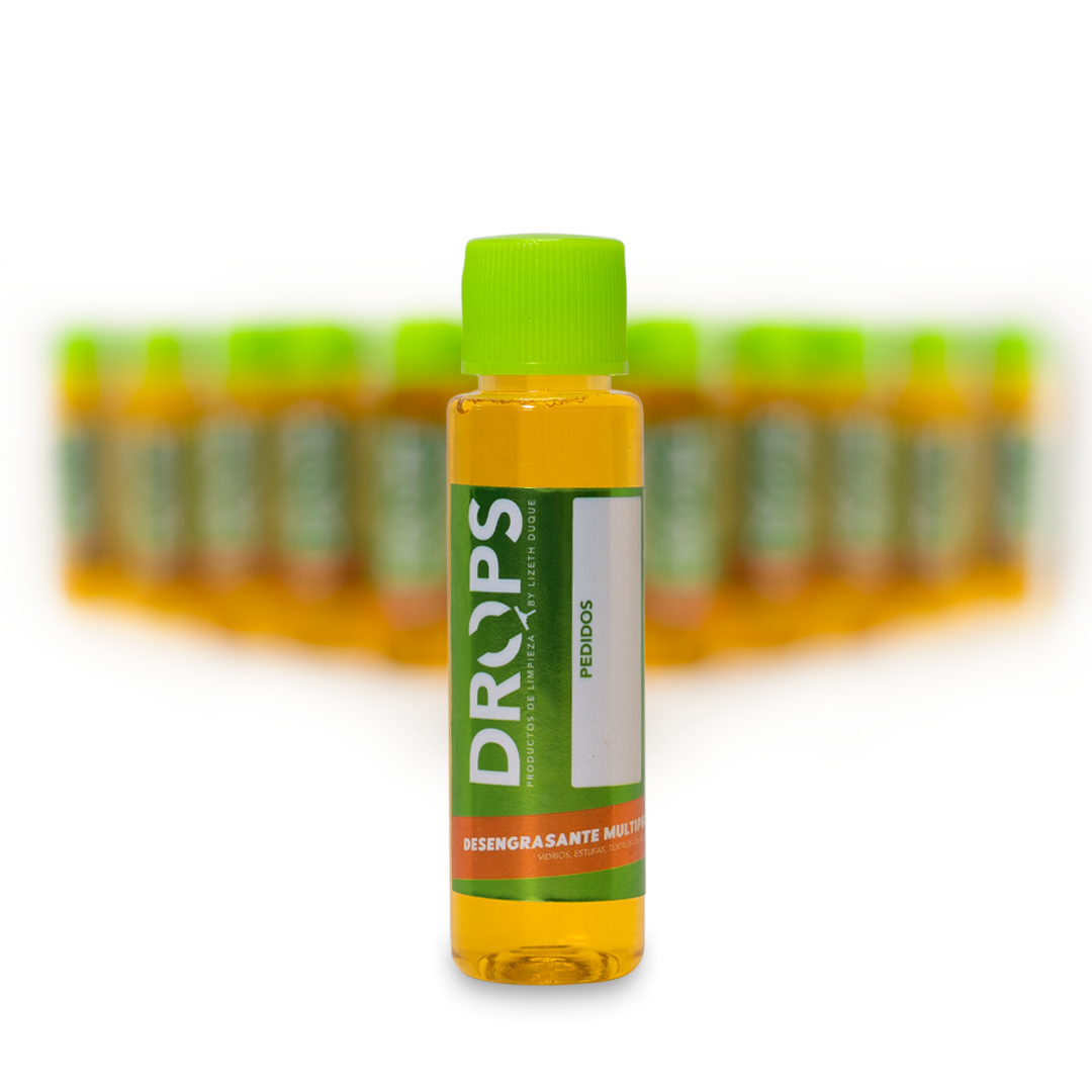 Desengrasante multiusos Drops - 50 muestras de 30 mL